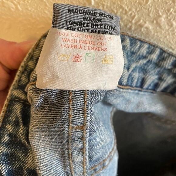 Silver Jeans Vintage Light Wash Button Fly Straight Leg Jeans L9618SU Size 30/32 - Picture 12 of 14